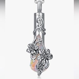 Cherry Blossom Urn Necklace